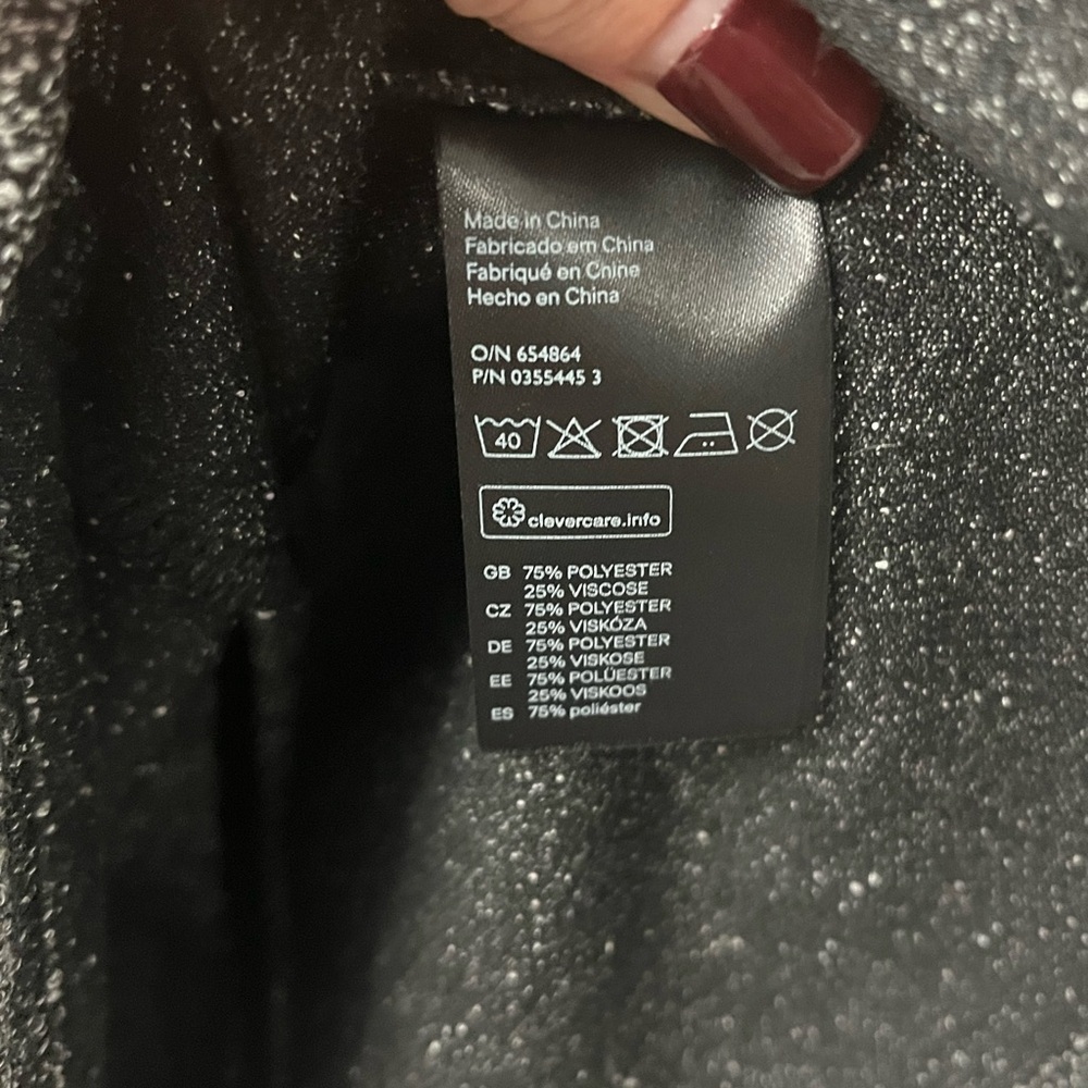 Fashion Nova Black Off-the-Shoulder Cozy Cardigan - Picture 7 of 11